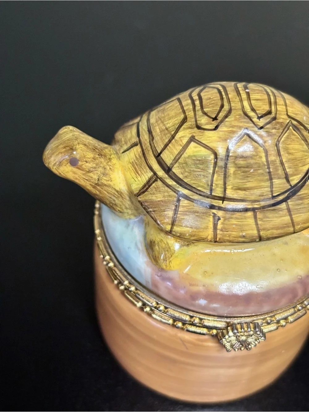 Source Unknown Colorful Fish, Turtle & Frog Trinket Boxes - Multicolor